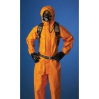 Dupont Personal Protection TP199TORMD00 DuPont Medium Orange 34 mil Tychem ThermoPro Chemical Protection Coveralls